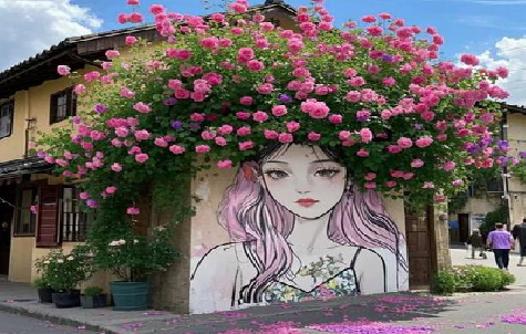 营山县怎么设计网红打卡墙绘