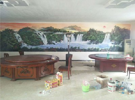 营山县墙绘-写实风景