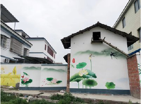 营山县室外墙绘-从选材到保养。