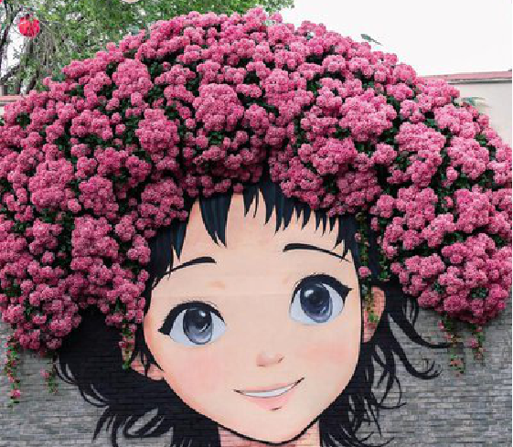 营山县墙体彩绘-网红墙打卡