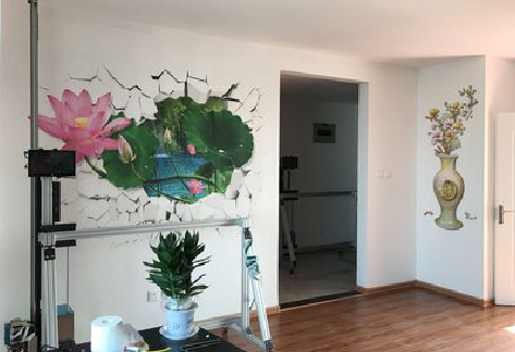 营山县墙体彩绘相比墙纸的优势。