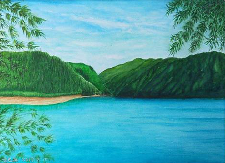 营山县在墙绘中，如何绘画绿水青山？