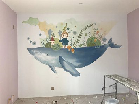 营山县手绘墙的特点及优势。